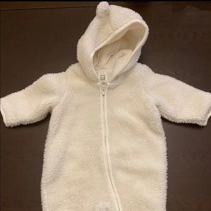 Baby Gap Fleece Bunting 3-6 month